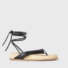 Online Santorino Straw Sandals Rodebjer Shoes