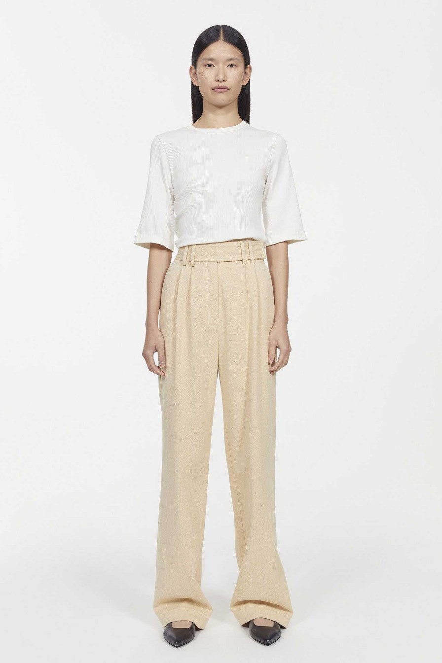 New Lara Twill Pants Rodebjer Trousers