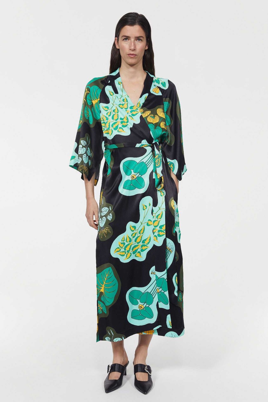 Hot Mabelin Cape Leaf Rodebjer Dresses & Caftans