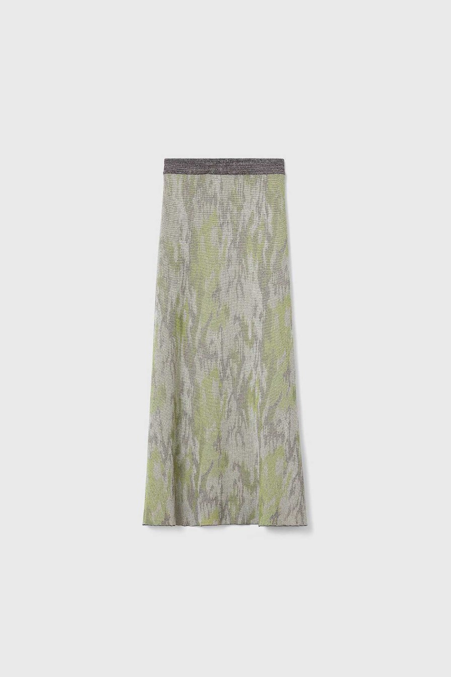 New Flora Jaquard Knitted Skirt Rodebjer Knitwear