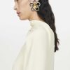 Wholesale Palm Flower Earring Rodebjer Accessories